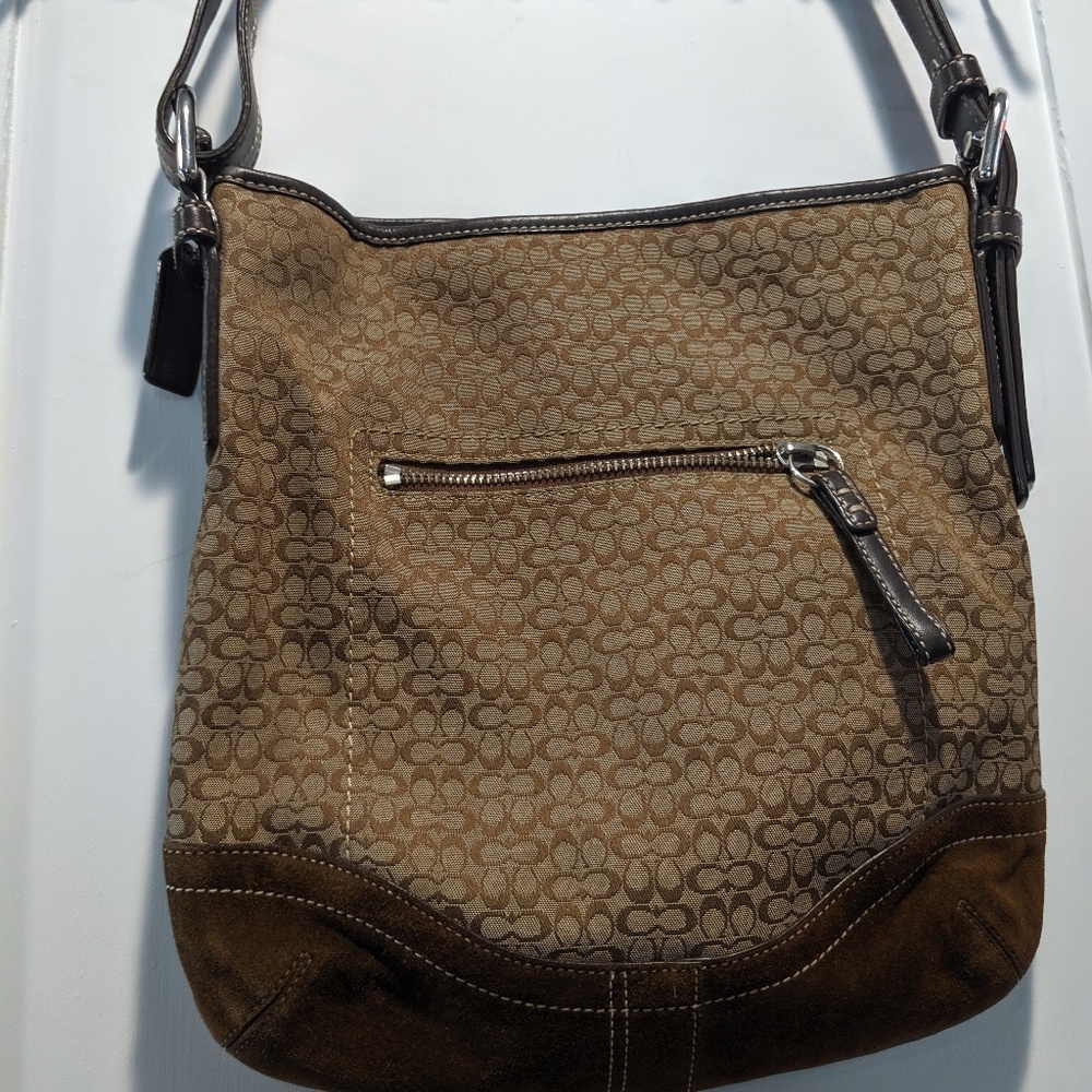 Coach Brown Shoulder Bag